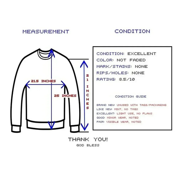 Vintage Sweatshirt 90s Gray Artistic Design Women's Large #637 - Picture 8 of 8